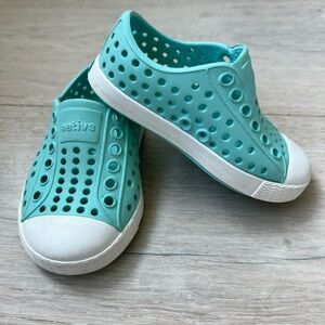 Native C4 Jefferson Turquoise Toddler Shoes